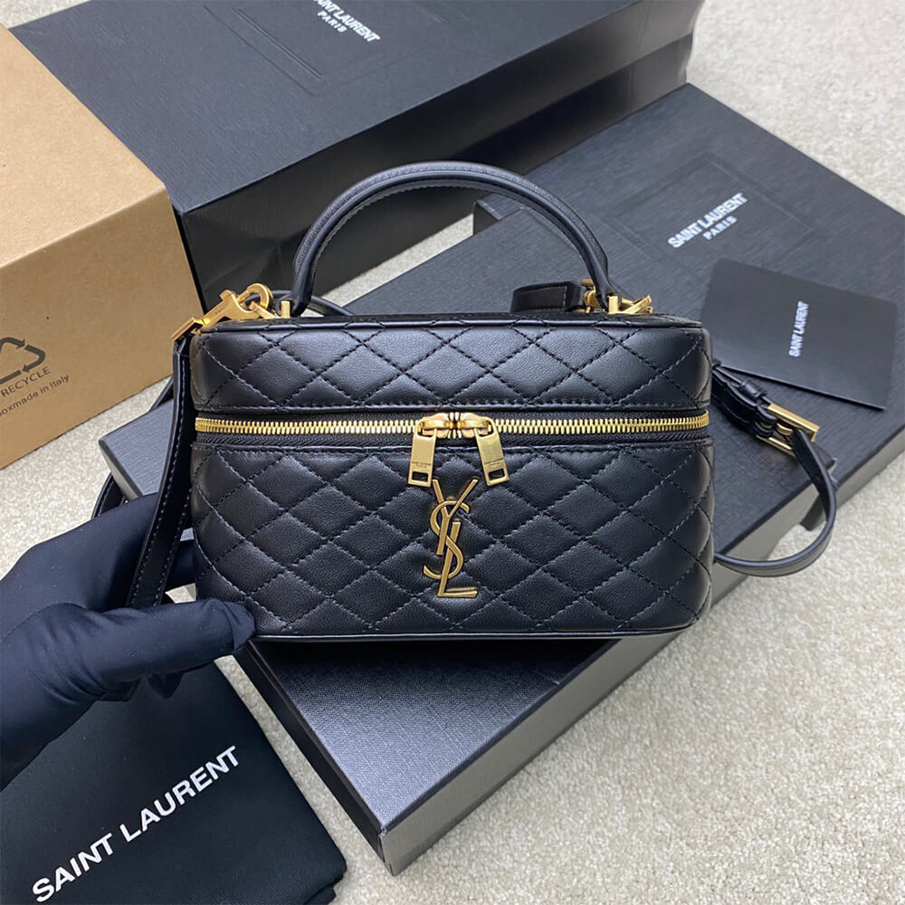 YSL GABY VANITY BAG IN LAMBSKIN