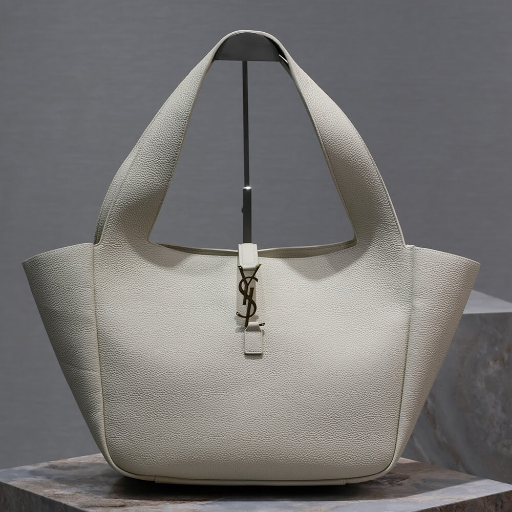 LE 5 A 7 BEA IN GRAINED LEATHER