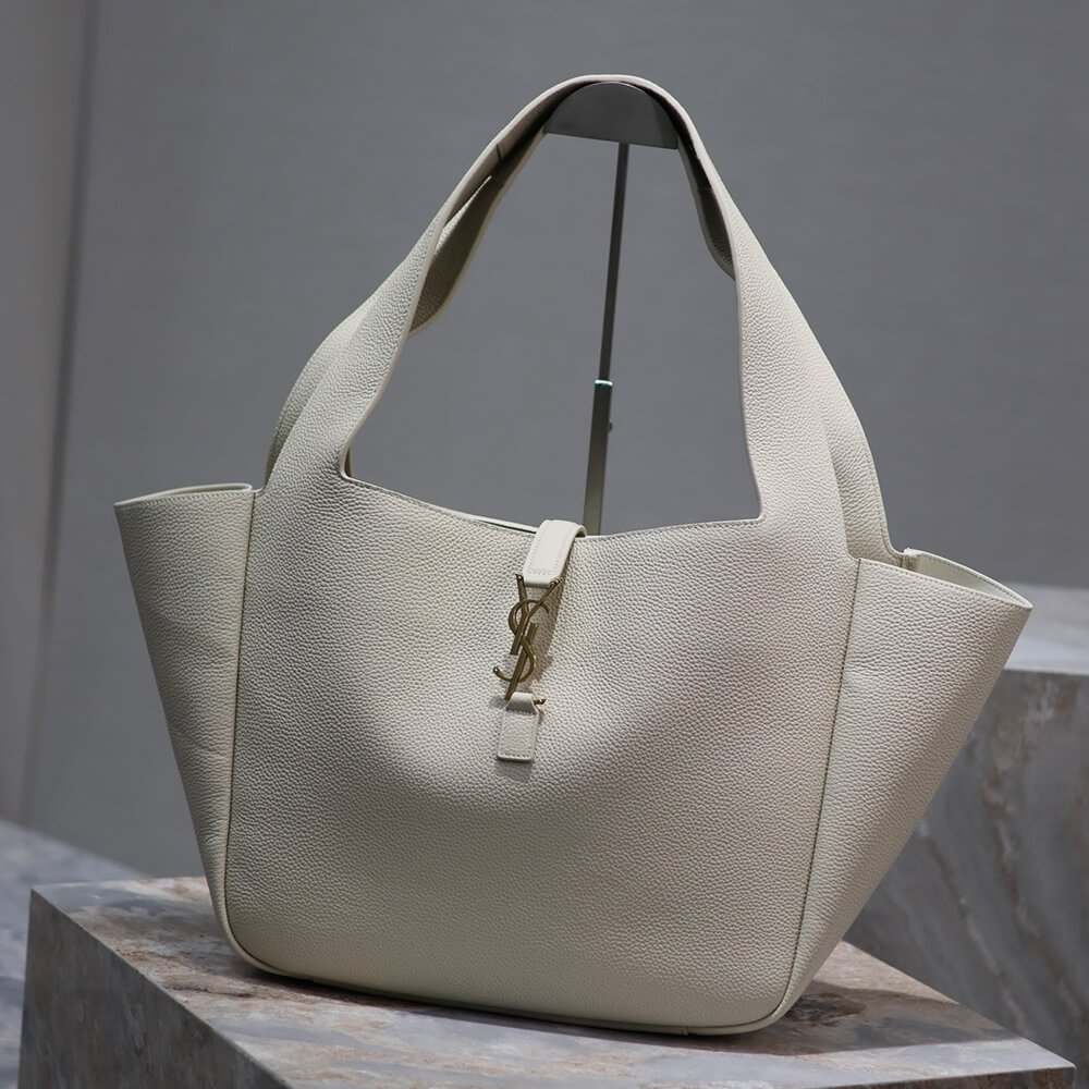 LE 5 A 7 BEA IN GRAINED LEATHER