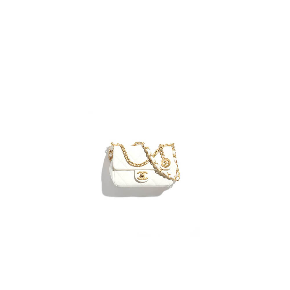 Ch*el small flap bag