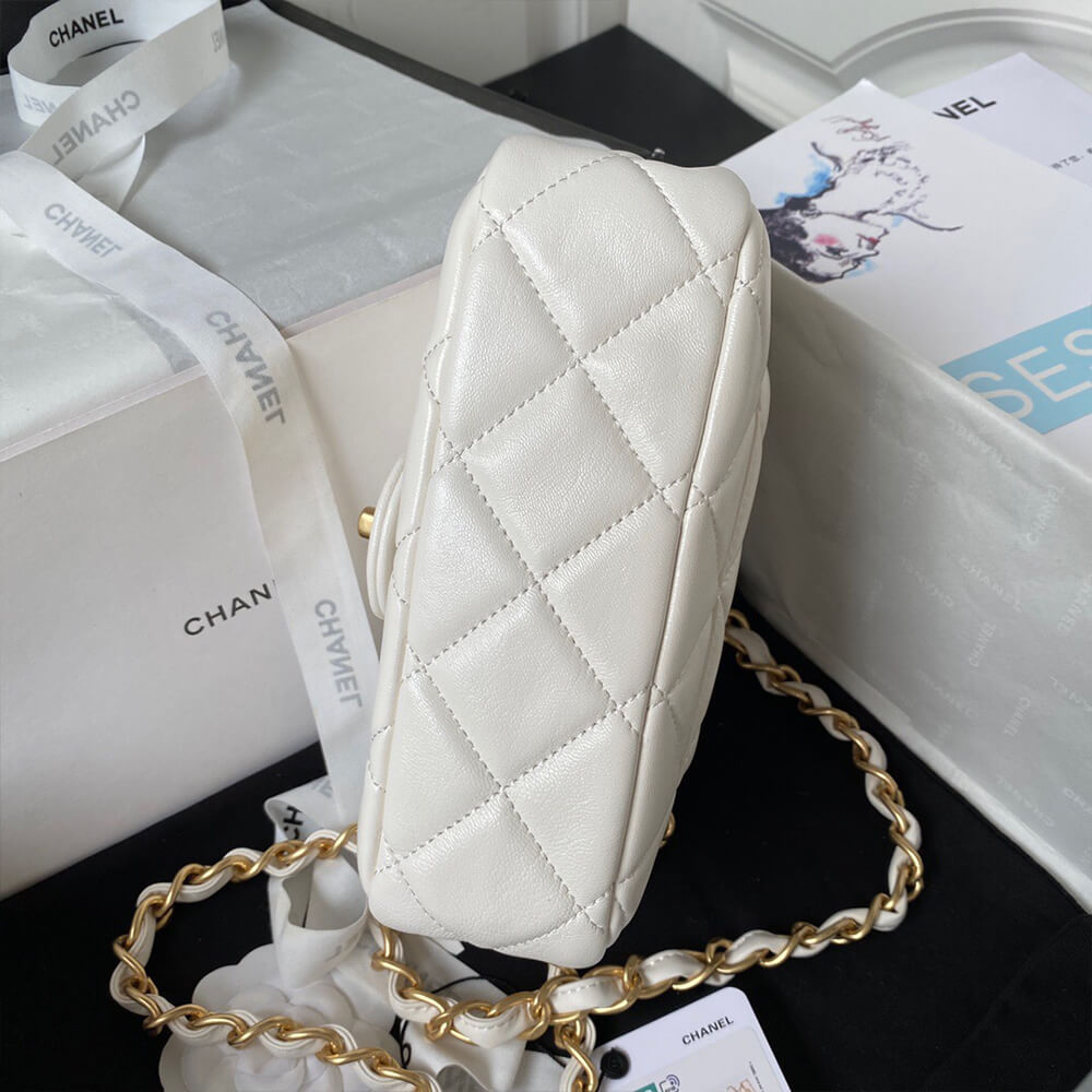 Ch*el small flap bag