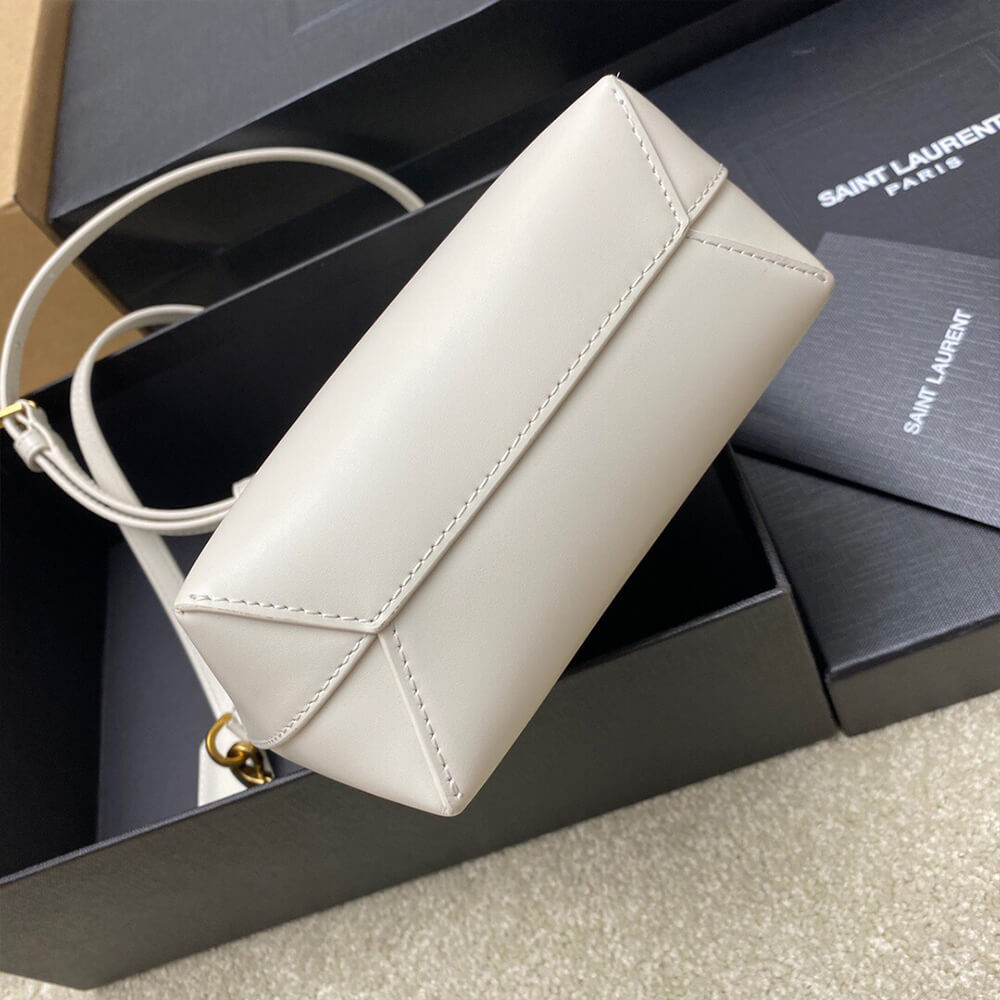 MINI TOY SHOPPING SAINT LAURENT IN BOX LEATHER