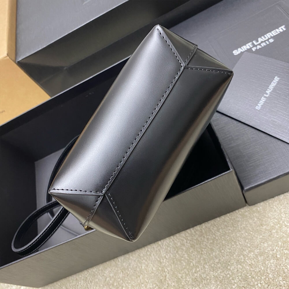 MINI TOY SHOPPING SAINT LAURENT IN BOX LEATHER