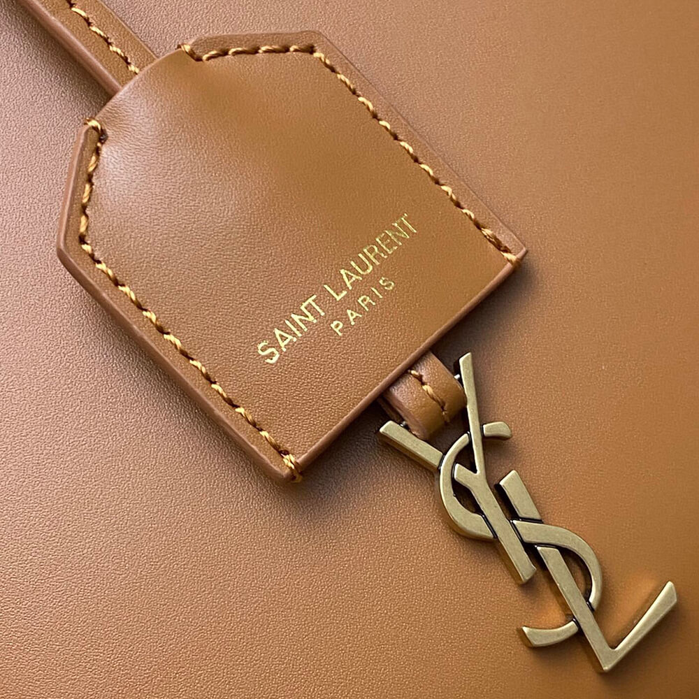 MINI TOY SHOPPING SAINT LAURENT IN BOX LEATHER