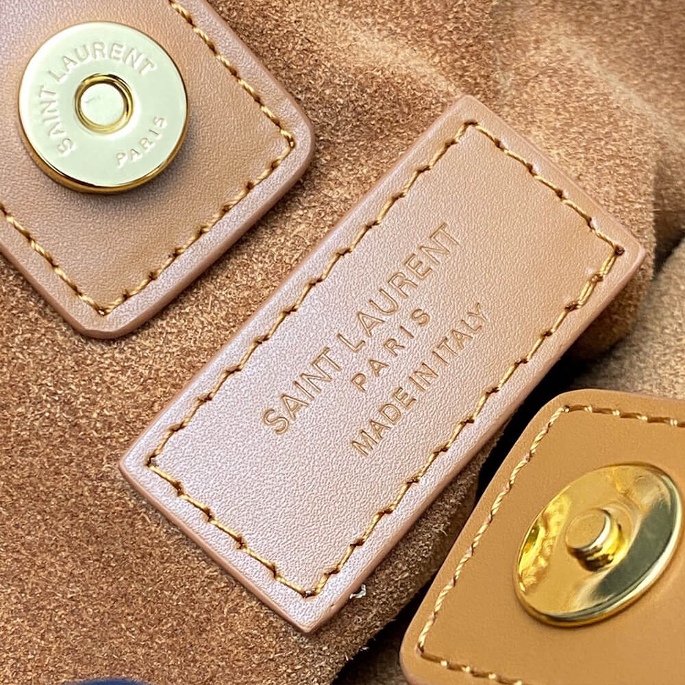 MINI TOY SHOPPING SAINT LAURENT IN BOX LEATHER