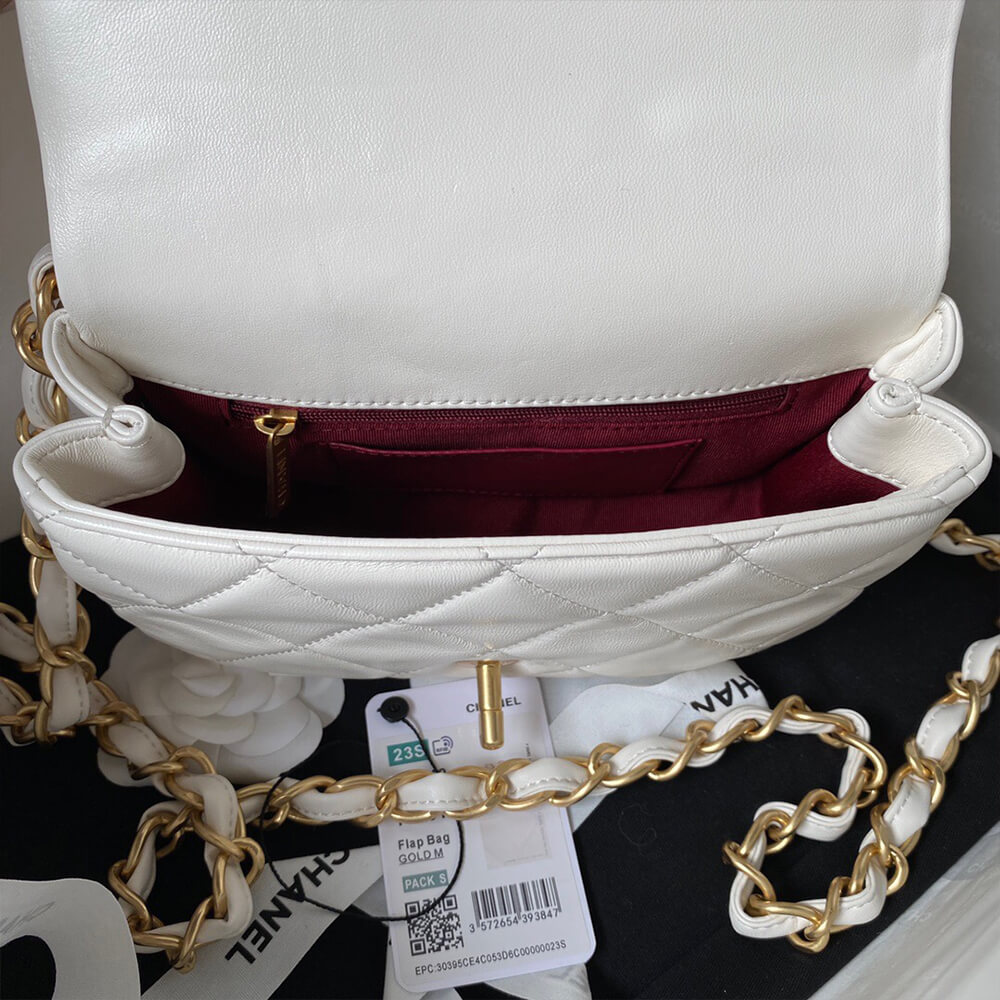 Ch*el small flap bag