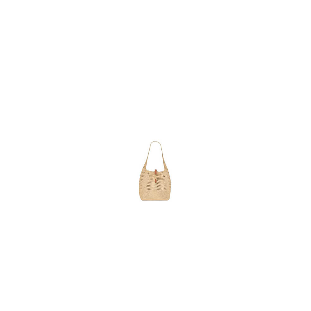 YSL Hobo Crochet bag in raffia and leather(HIGH-END GRADE)