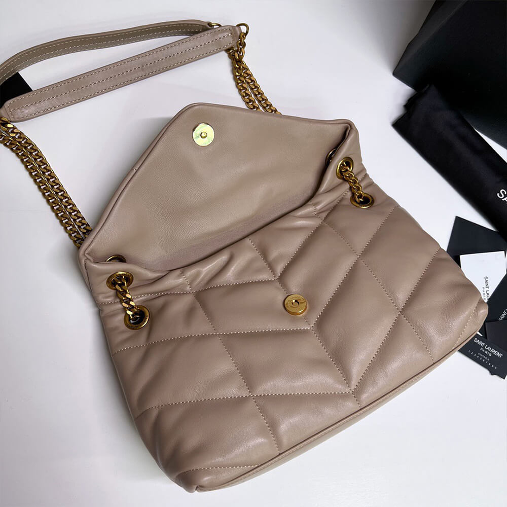 PUFFER SMALL IN NAPPA LEATHER(High-end Grade)