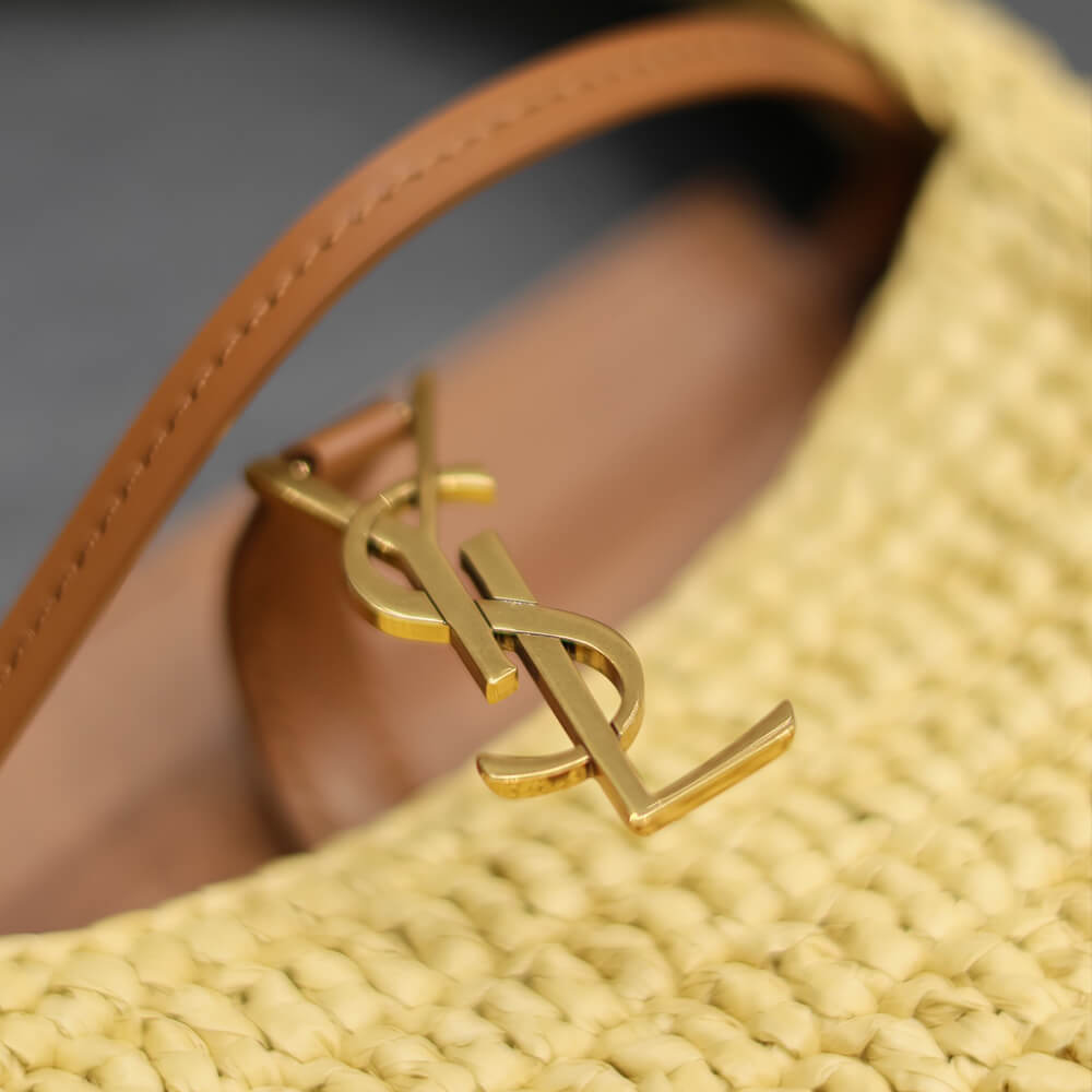 YSL LE 5 A 7 MINI IN RAFFIA(HIGH-END GRADE)