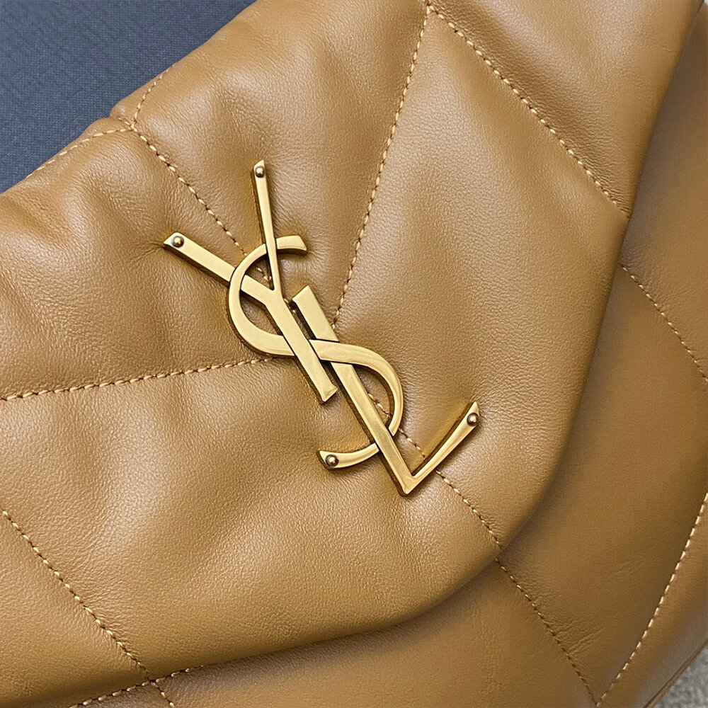 SMALL PUFFER IN CRINKLED LEATHER(High-end Grade)