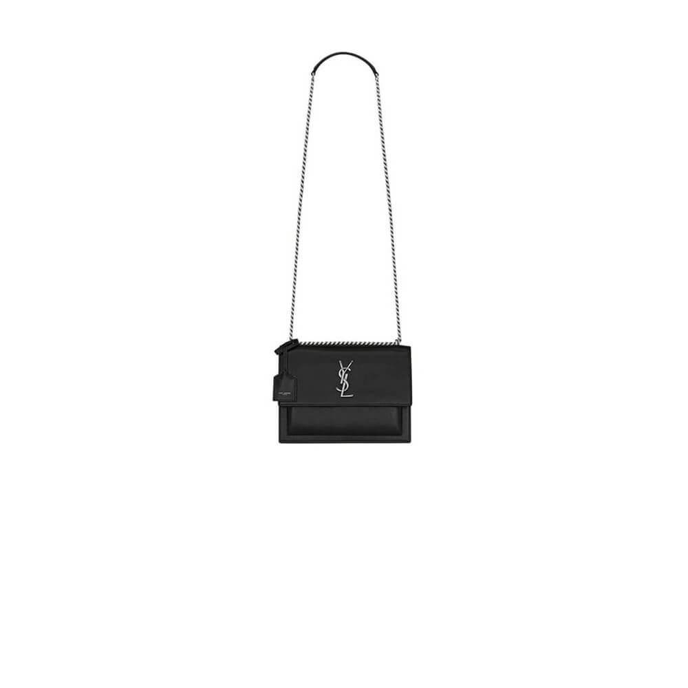 YSL sunset medium leather shoulder bag