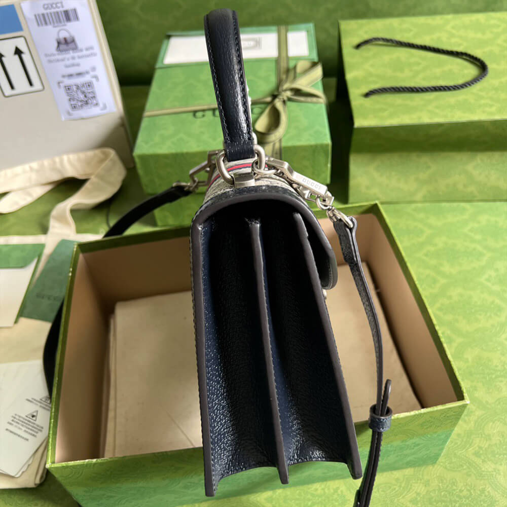 G*u*i ophidia small top handle bag