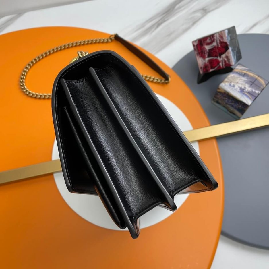 YSL sunset medium leather shoulder bag