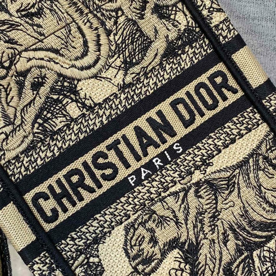 mini vertical D*or book tote