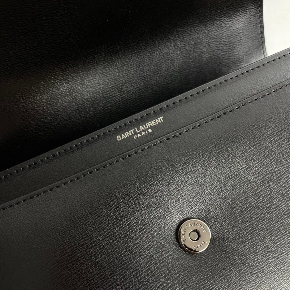 YSL sunset medium leather shoulder bag