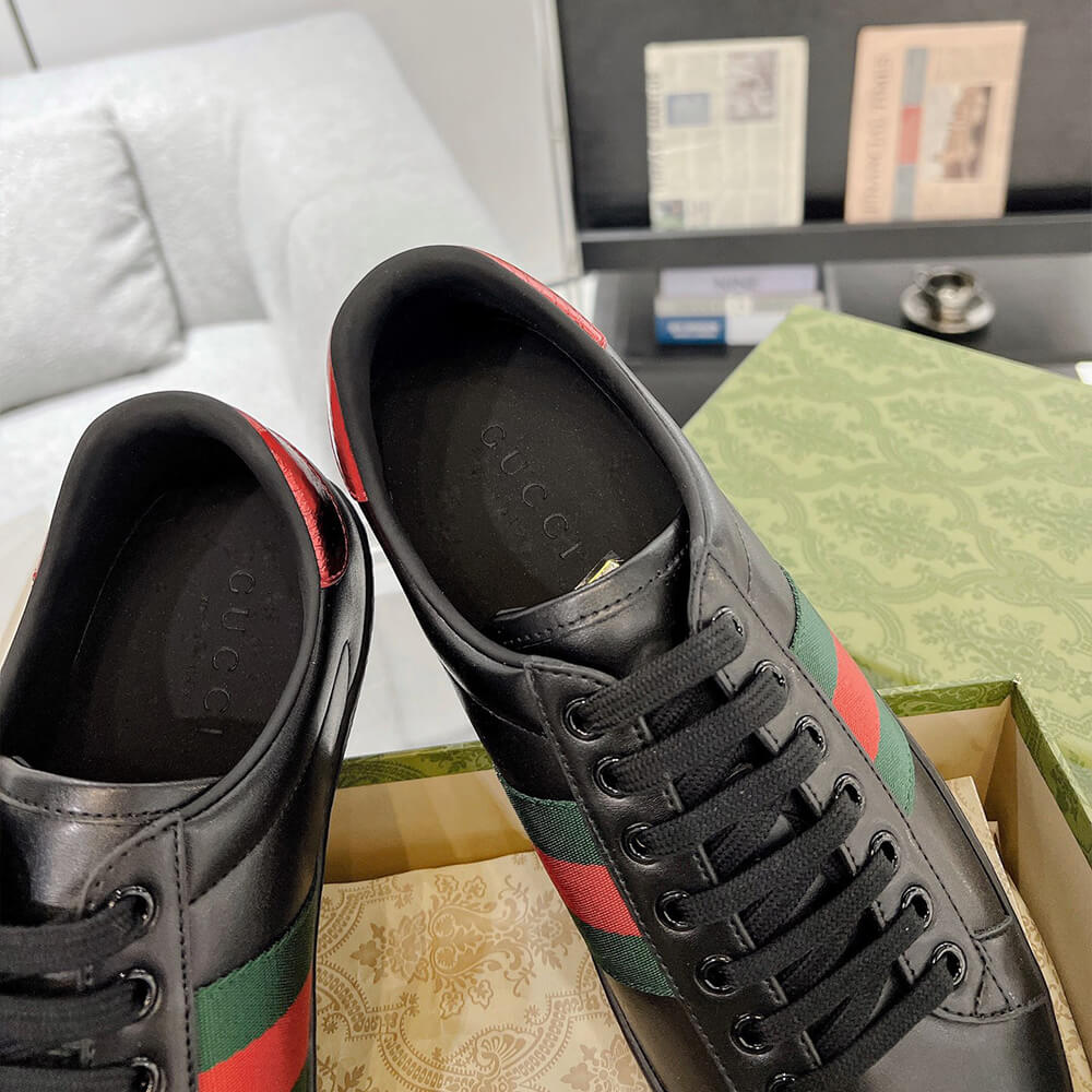 G*u*i ace black sneaker