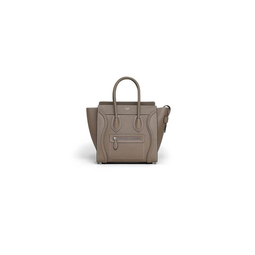Ce**e micro luggage handbag in calfskin