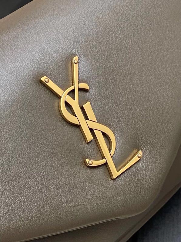 YSL CALYPSO small in plunged lambskin