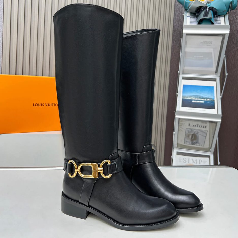LV Westside Flat High Boot