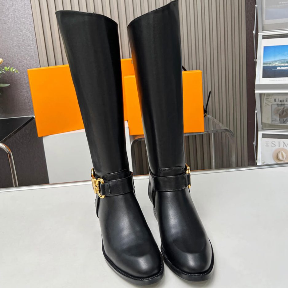 LV Westside Flat High Boot