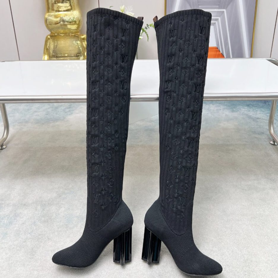 LV Knee High Boot