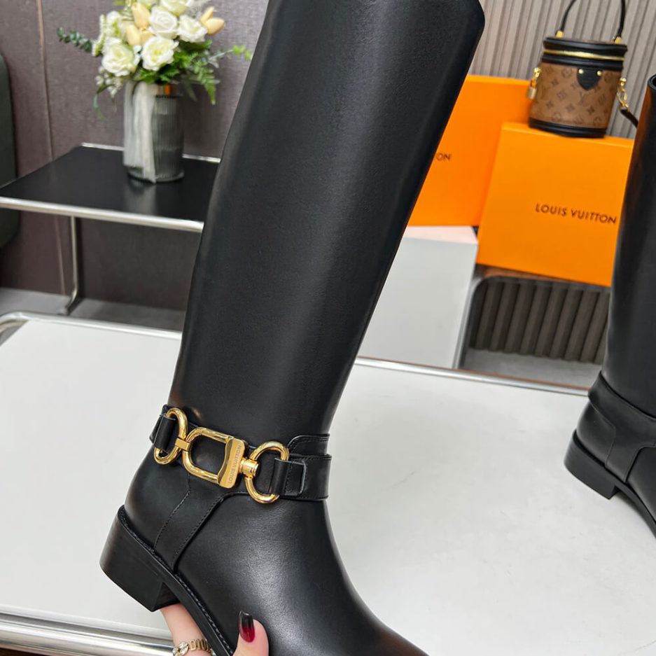 LV Westside Flat High Boot