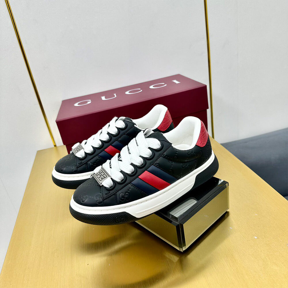 women’s web G*u*i ace sneakers