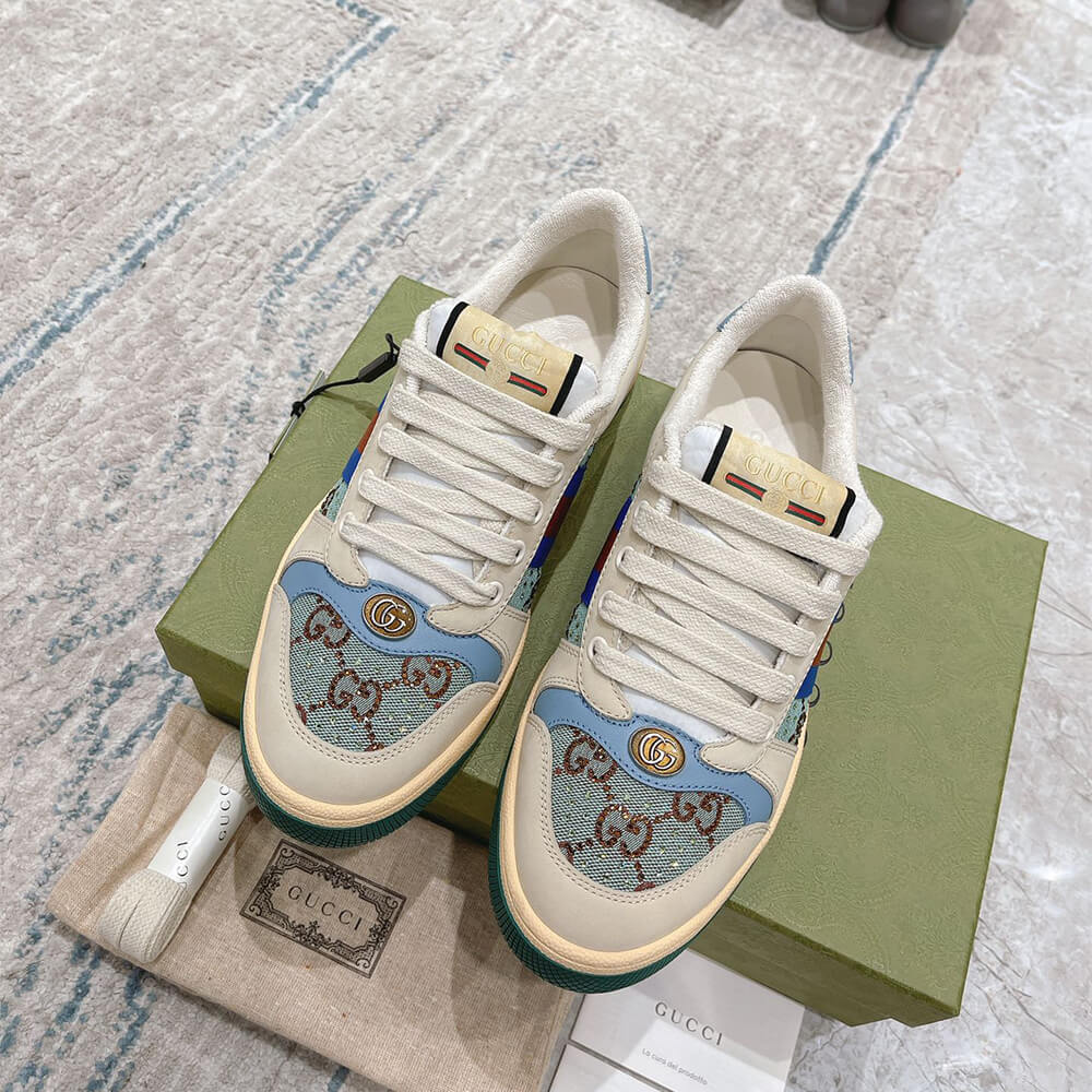 G*u*i women’s screener sneaker with crystals