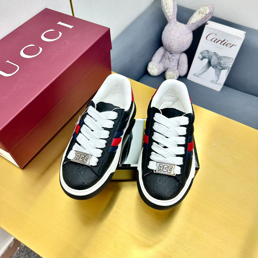 women’s web G*u*i ace sneakers