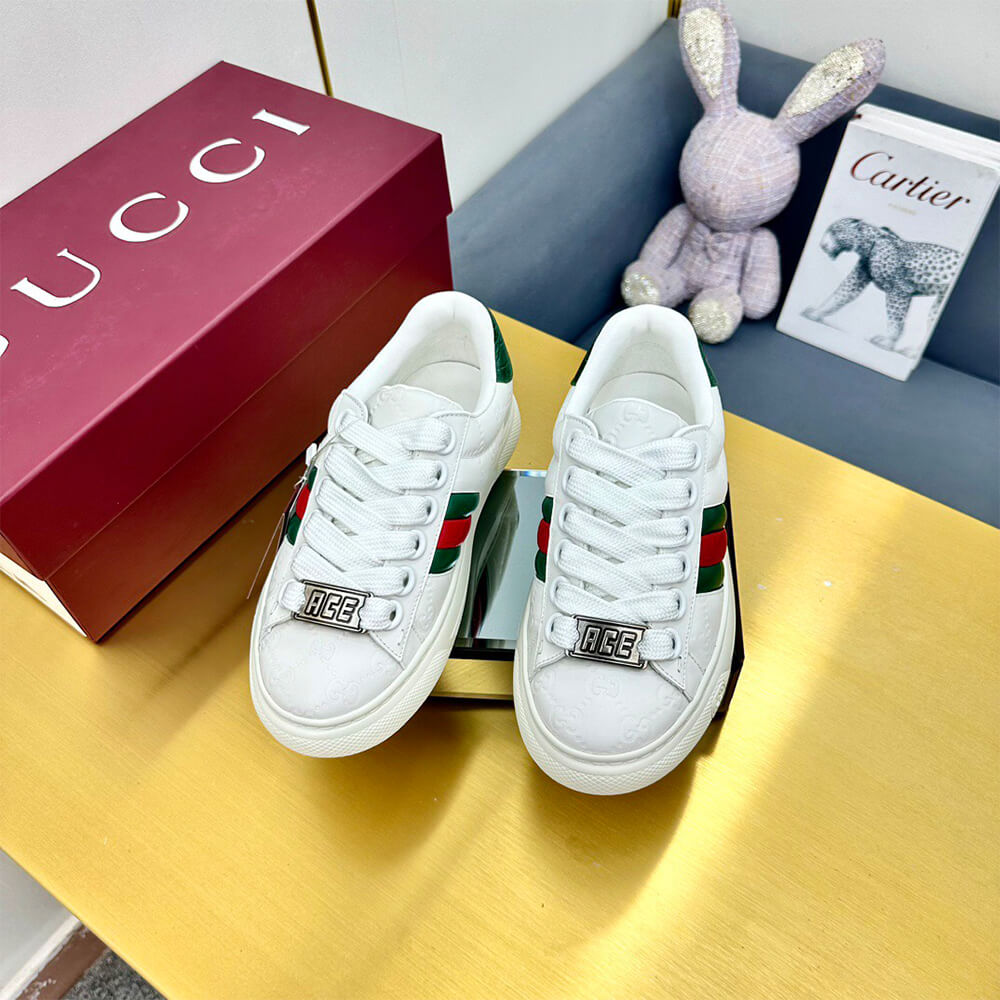 women’s web G*u*i ace sneakers