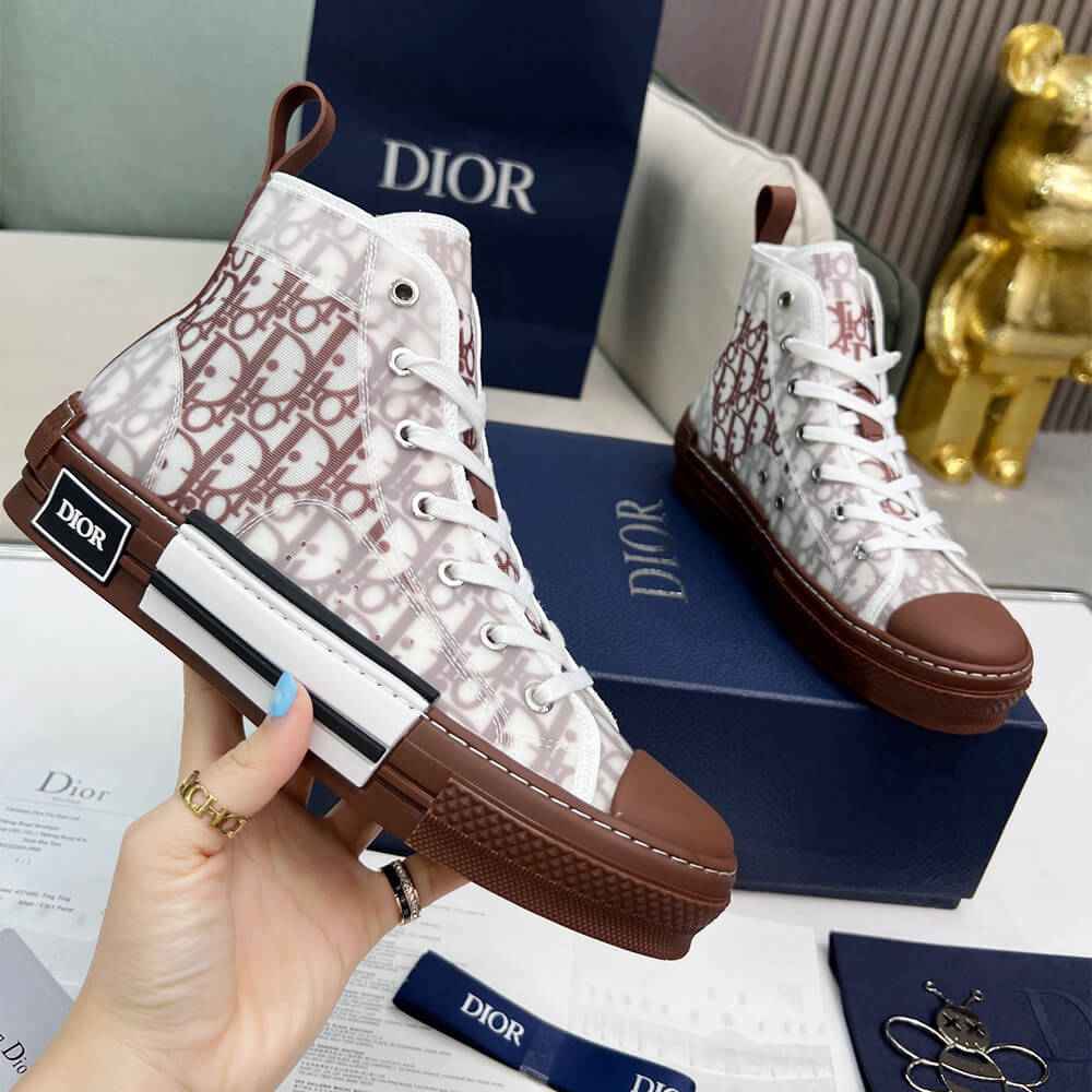 D*or b23 high-top sneakers D*or oblique