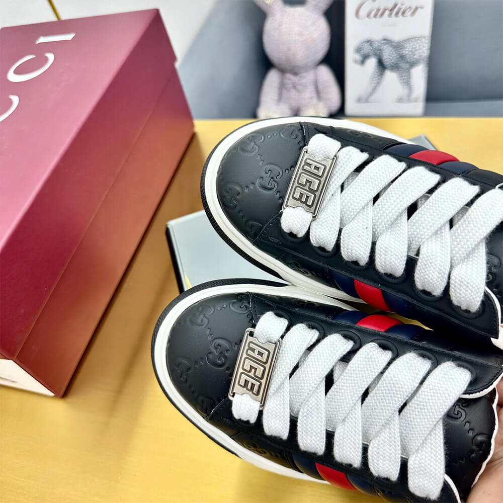 women’s web G*u*i ace sneakers