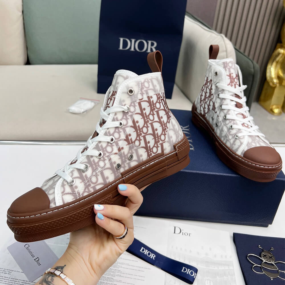 D*or b23 high-top sneakers D*or oblique