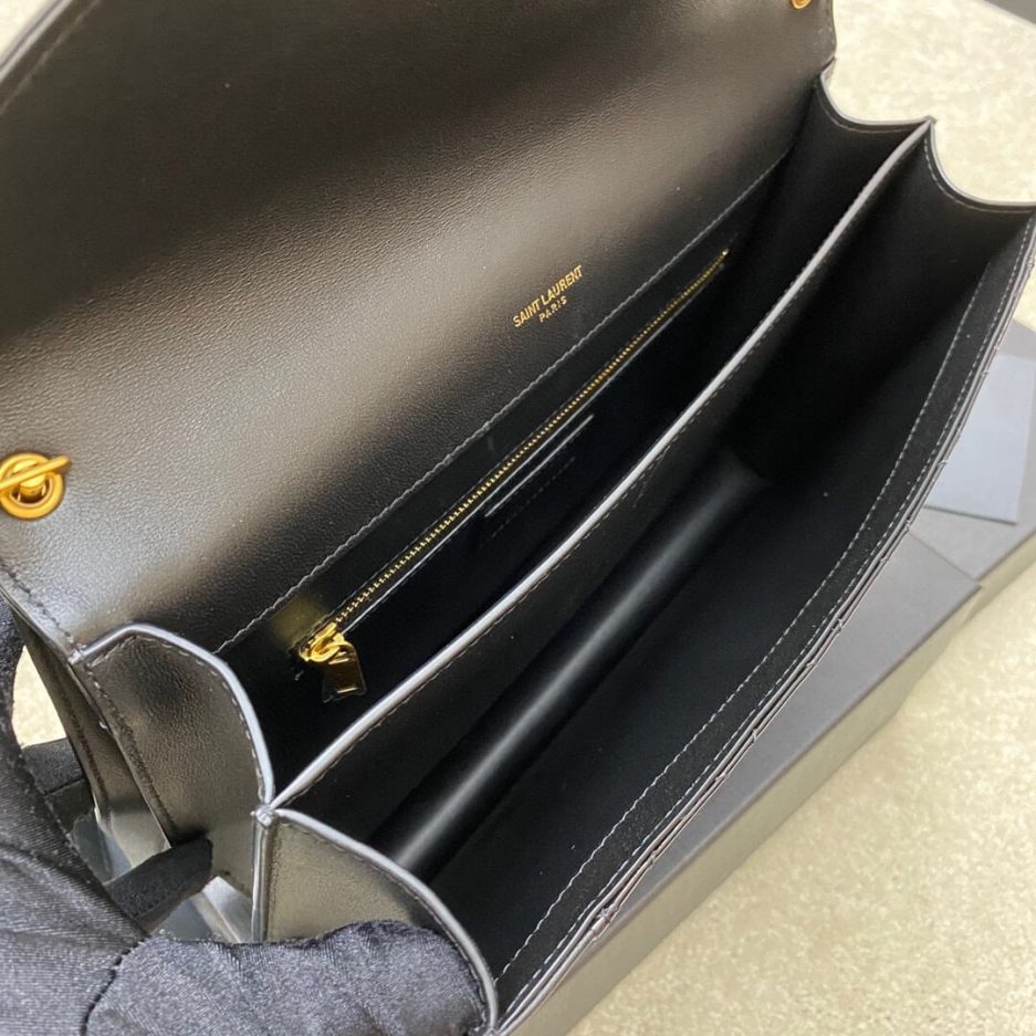 YSL Quilted Gaby Shoulder Bag